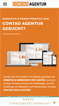 Mobile Screenshot of contao-agentur.com